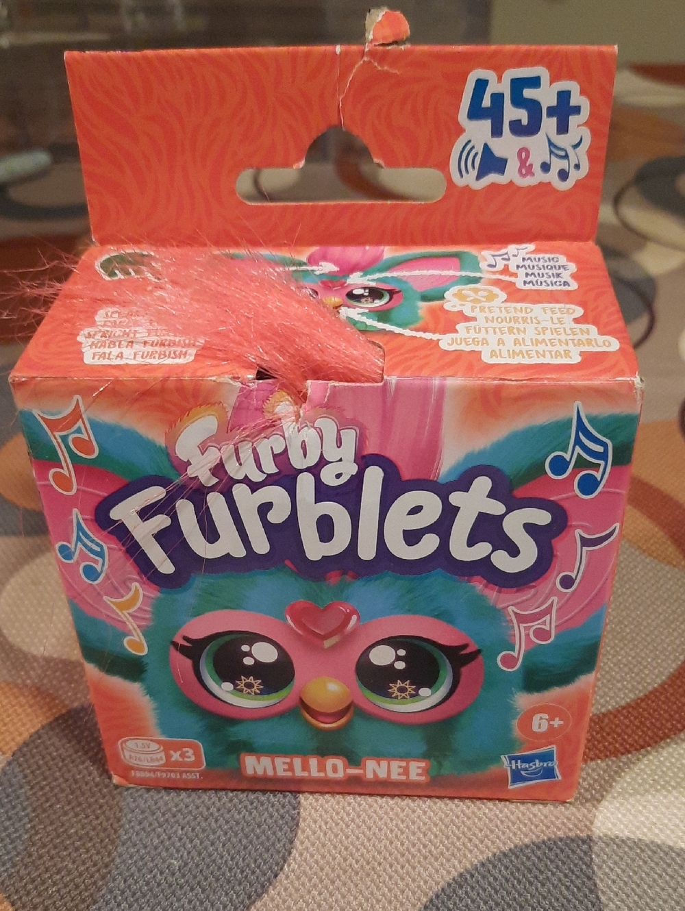 Hasbro Furby Furblets Plush Mello-nee New In Box